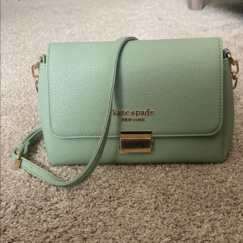 Kate Spade Carlyle Light Green Crossbody